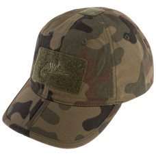 Тактическая кепка Helikon PolyCotton Ripstop складная. Лесная пантера