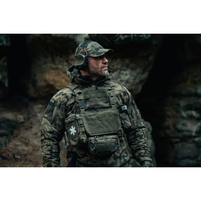 Тактическая кепка Helikon PolyCotton Ripstop складная. Лесная пантера в Украине