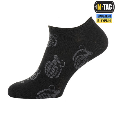 Носки M-Tac летние легкие Grenades. Черный в Украине