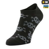 Носки M-Tac літні легкі Pirate Skull. Чорний