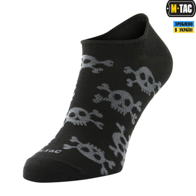 Носки M-Tac летние легкие Pirate Skull. Черный в Украине
