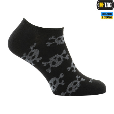 Носки M-Tac летние легкие Pirate Skull. Черный в Украине