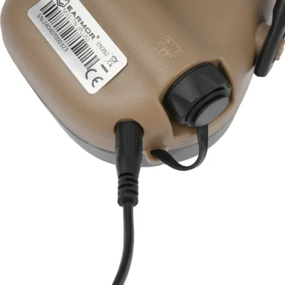 Тактичні навушники Earmor M31 Plus. Койот в Україні