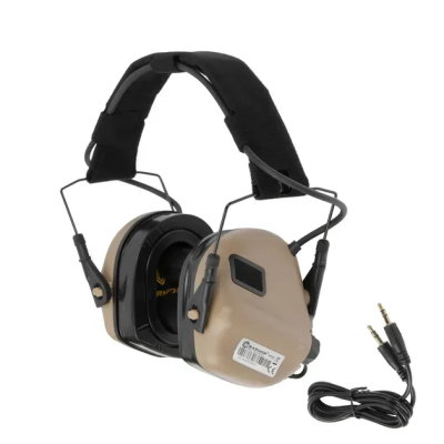 Тактичні навушники Earmor M31 Plus. Койот в Україні