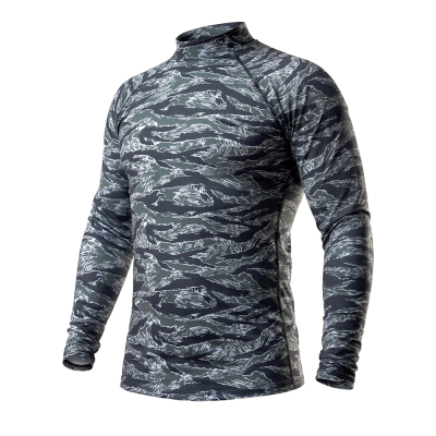 Чоловічий тактичний рашгард Combatant ASSAULT PRO LS. Tiger Blue в Україні