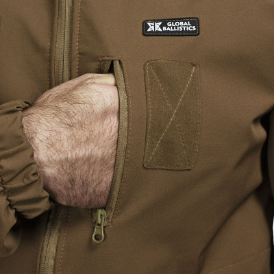 Куртка тактическая Global Ballistics Soft Shell. Койот в Украине