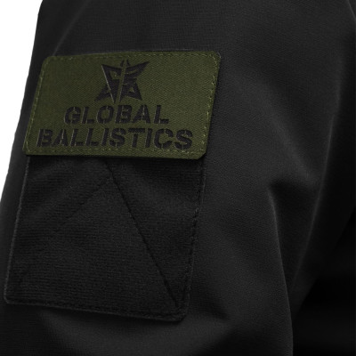 Куртка тактическая Global Ballistics Soft Shell. Черный в Украине