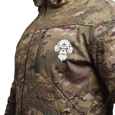 Куртка флісова Combatant Scout. Мультикам в Україні