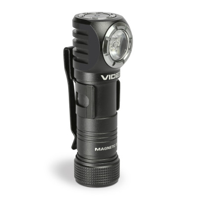Портативный светодиодный фонарь VIDEX VLF-A056H 200Lm 5000K. Черный в Украине