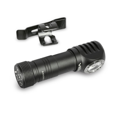 Портативный светодиодный фонарь VIDEX VLF-A056H 200Lm 5000K. Черный в Украине