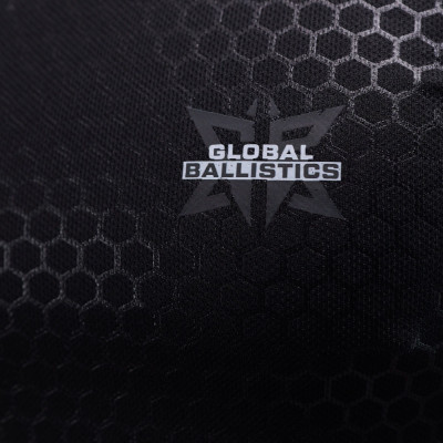 Футболка тактическая Global Ballistics Hexagon. Черный в Украине