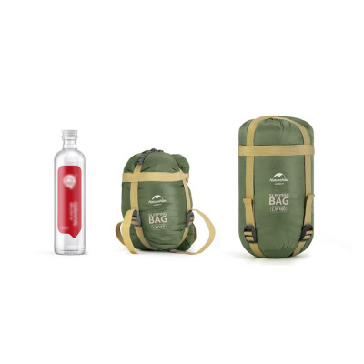Спальний мішок Naturehike LW180 Mini NH21MSD04 XL правий. Олива в Україні