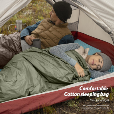Спальний мішок Naturehike LW180 Mini NH21MSD04 правий. Олива в Україні