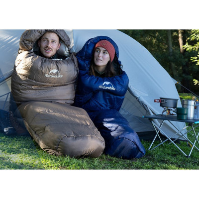 Спальний мішок Naturehike MJ 300 CNK2300SD014. Синій в Україні