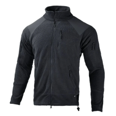 Кофта тактическая флисовая Han-Wild Grid Fleece. Черный