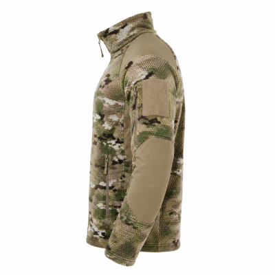 Кофта тактична флісова Han-Wild Grid Fleece. Мультикам в Україні