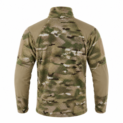 Кофта тактична флісова Han-Wild Grid Fleece. Мультикам в Україні
