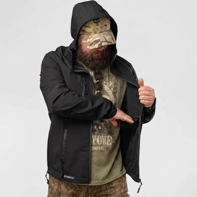 Куртка Hardshell Combatant SHIFT PRO. Чорний в Україні