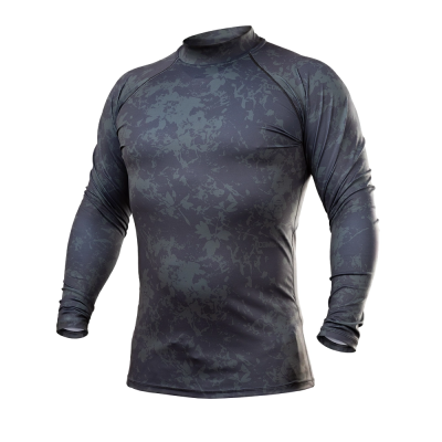Чоловічий тактичний рашгард Combatant ASSAULT PRO LS Pattern. Графіт в Україні
