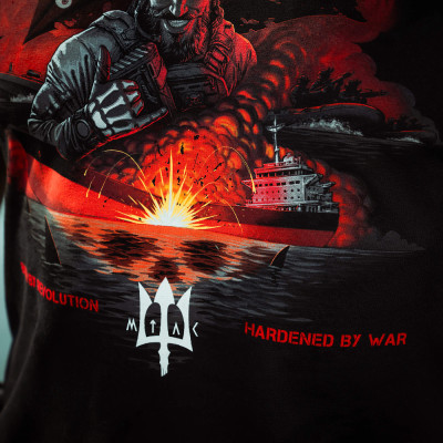 Футболка M-Tac Pirates of the Black Sea. Черный в Украине