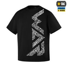 Футболка M-Tac WAR Cotton Hard Black/White. Черный