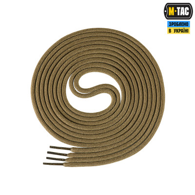 Шнурки M-TAC Mil-Spec Nylon 185см. Койот в Украине