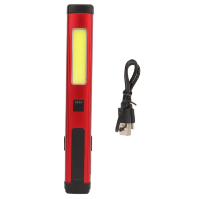Фонарь ручной аккумуляторный YD2303 с функцией Power Bank. Красный в Украине