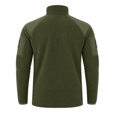 Кофта тактична флісова 7.62 tactical Grid Fleece. Олива в Україні