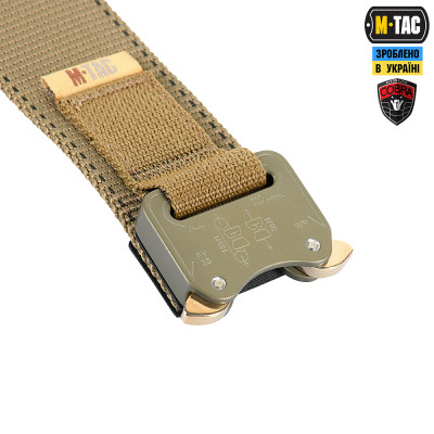Тактический ремень Cobra Buckle Belt M-Tac 3XL. Койот в Украине