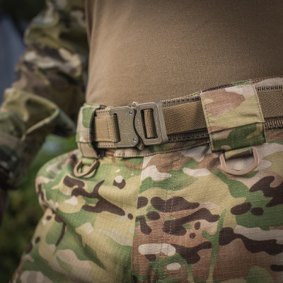 Тактический ремень Cobra Buckle Belt M-Tac 3XL. Койот в Украине