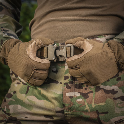 Тактический ремень Cobra Buckle Belt M-Tac 3XL. Койот в Украине