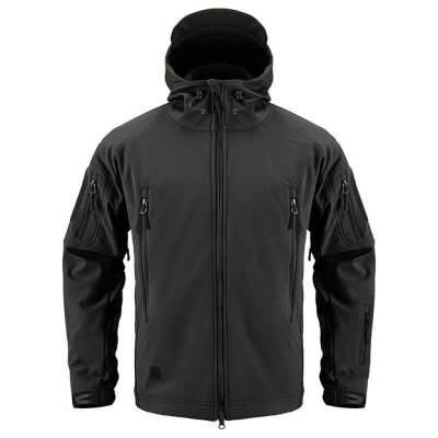 Куртка тактична Soft Shell Kodor. Чорна в Україні
