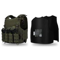 бронежилет WARMOR gen.4 (1 класс защиты). ОЛИВА. Вес 4.3 кг.