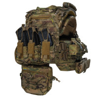 NEW! Передовая плитоноска Warmor Gen.5 МУЛЬТИКАМ + улучшенная защита шеи и 9 подсумков.