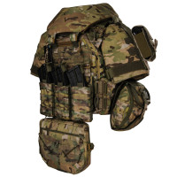 Плитоноска жіноча Warmor Gen. 3 FL MAX (for Ladies) МУЛЬТИКАМ + Захист шиї, плечей і 7 підсумків