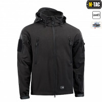 Куртка Soft Shell з підстібкою Black. Чорна